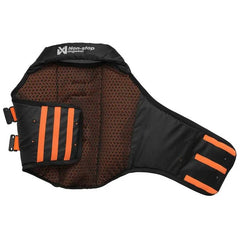 Non-Stop Dogwear Protector Life Jacket, Black/Orange