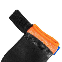 Non-Stop Dogwear Protector Bootie (4pk), Black/Orange
