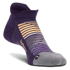 Feetures Elite Max Cushion No-Show Running Socks, Pulsar Purple