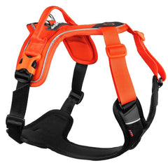 Non-Stop Dogwear Ramble Harness, Black/Orange