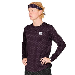 Saysky Reflective Polka Pace Long Sleeve, Purple