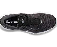 Saucony Ride 15 Women's Running Shoes, Black/White