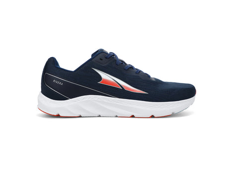 Altra Rivera Men's Cushioned Road Running Shoes, Navy Blue