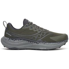 Saucony Ride TR3 GTX Men's Trail Running Shoes, Fatigue/Black