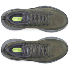Saucony Ride TR3 GTX Men's Trail Running Shoes, Fatigue/Black
