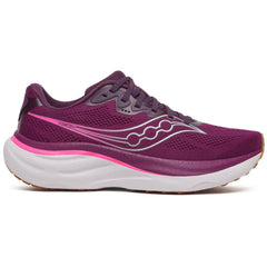 Saucony Ride 19 Women's Running Shoes, Plum/Eggplant