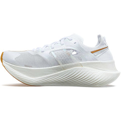 Saucony Edorphin Elite Women's Running Shoes, White/Gold