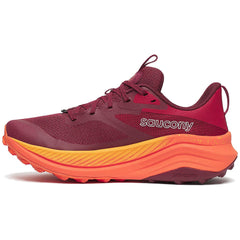 Saucony Xodus Ultra 3 Women's Trail Running Shoes, Currant/Pepper