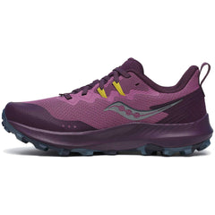 Saucony Peregrine 14 Women's Trail Running Shoes, Plum/Eggplant