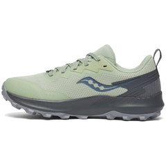 Saucony Peregrine 14 GTX Women's Trail Running Shoes, Sage/Carbon