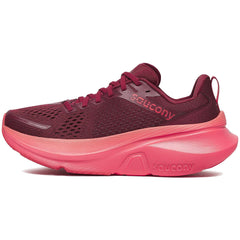 Saucony Guide 17 Women's Running Shoes, Currant/Cayenne