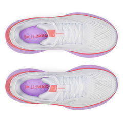 Saucony Ride 18 Women's Running Shoes, White/Coral