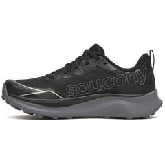 Saucony Peregrine 16 Women's Trail Running Shoes, Black/Carbon