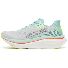 Saucony Endorphin Azura Women's Running Shoes, White/Splash