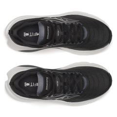 Saucony Omni ST 23 Women's Running Shoes, Black/Silver