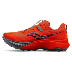 Saucony Endorphin Edge Men's Trail Running Shoes, Pepper/Shadow