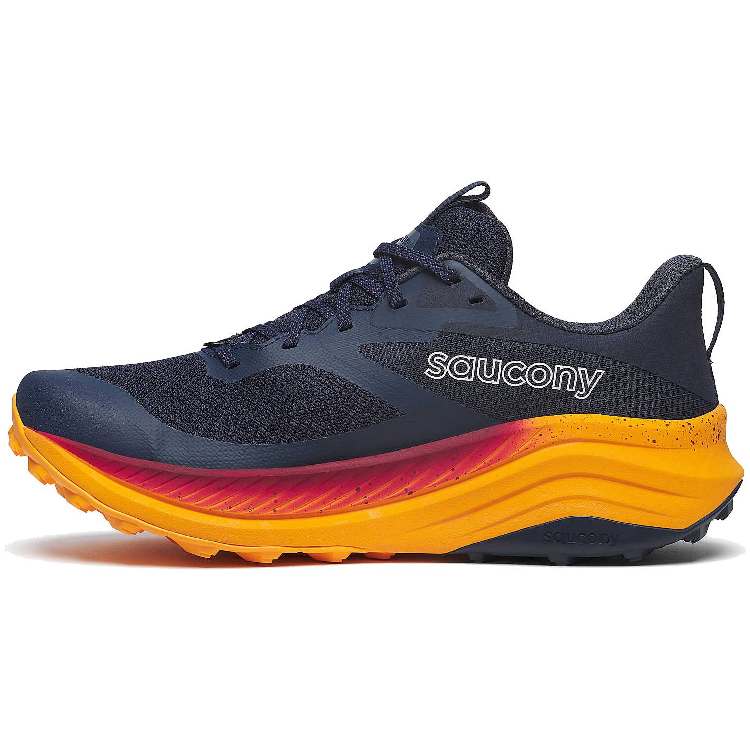 Saucony Xodus Ultra Men's Trail Running Shoes, Navy/Peel – Alton