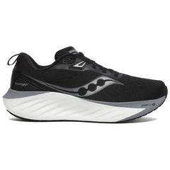 Saucony Triumph 22 Men's Running Shoes, Black/White
