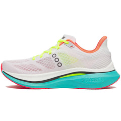 Saucony Endorphin Speed 5 Men's Running Shoes, White/Mutant