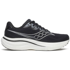 Saucony Ride 19 Men's Running Shoes, Black/Silver