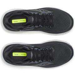 Saucony Guide 19 Men's Running Shoes, Black/Silver