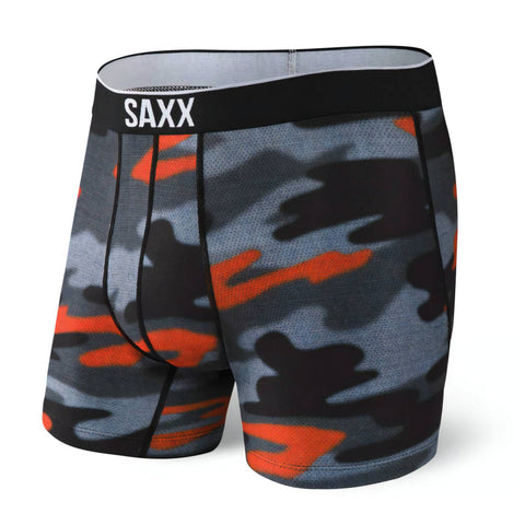 Saxx Volt Breathable Mesh Boxer Briefs, Hazy Camo