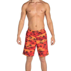 Saxx Cannonball 2in1 Men's Long Swim Shorts, Sunset