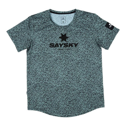 Saysky Womens Jadeite Terrazzo Combat Tee