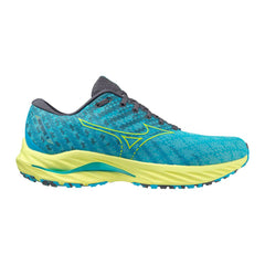 Mizuno Wave Inspire 19 Men's Running Shoes, JBlue/Bolt2Neon/Luminous