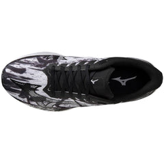 Mizuno Wave Rebellion Sonic Running Shoes, Black/White