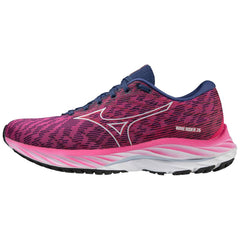 Mizuno Wave Rider 26 Women's Road Running Shoes, FFuchsia/Hblue