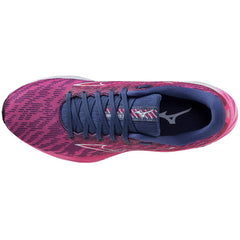 Mizuno Wave Rider 26 Women's Road Running Shoes, FFuchsia/Hblue