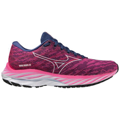 Mizuno Wave Rider 26 Women's Road Running Shoes, FFuchsia/Hblue