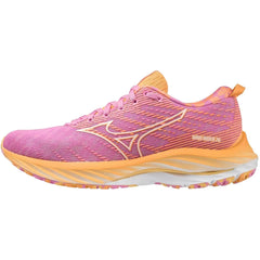 Mizuno Wave Rider 26 Roxy Women's Running Shoes, Cyclamen/Whte/MockOrang