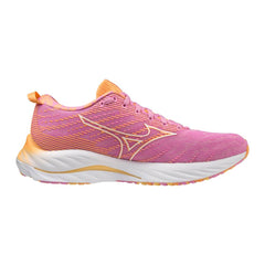 Mizuno Wave Rider 26 Roxy Women's Running Shoes, Cyclamen/Whte/MockOrang