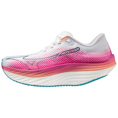 Mizuno Wave Rebellion Pro Women's Running Shoes, White/Silver/807 C