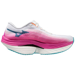 Mizuno Wave Rebellion Pro Women's Running Shoes, White/Silver/807 C