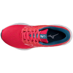 Mizuno Wave Inspire 19 Women's Running Shoes, Paradise Pink/White/Ink Blue