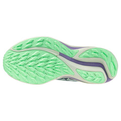 Mizuno Wave Rider GTX 2 Women's Running Shoes, Citadel/Vintage Indigo/Hint of Mint