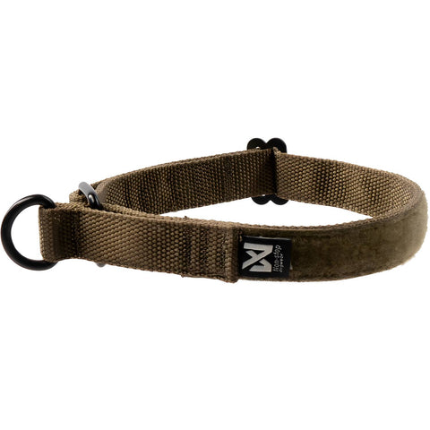 Non-Stop Dogwear Solid Adjustable Collar WD, Olive