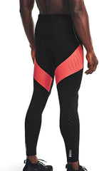 Under Armour Speedpocket Men's Tights, Black/Venom Red