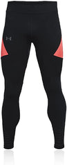 Under Armour Speedpocket Men's Tights, Black/Venom Red