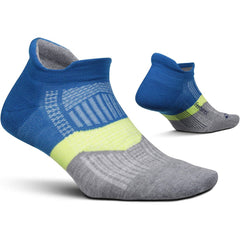 Feetures Elite Max Cushion No-Show Running Socks, Summer Marine