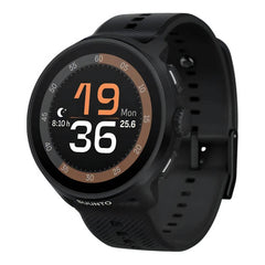 Suunto Run, All Black - Silicone Strap