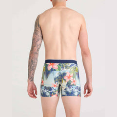 Saxx Volt Breathable Mesh Boxer Briefs, Halftone Tropics/Multi