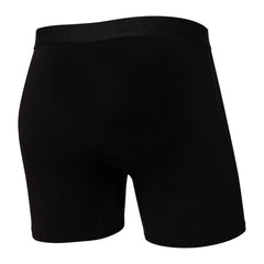 Saxx Ultra Super Soft Boxer Briefs, Black/Black