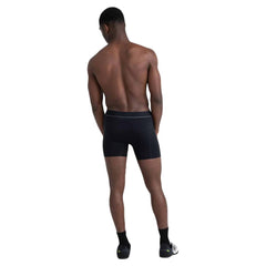 Saxx Kinetic Light Compression Mesh Boxer Briefs, Blackout