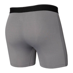 Saxx Quest Quick Dry Mesh Boxer Briefs, Dark Charcoal II