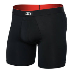 Saxx Multi-Sport Mesh Boxer Briefs, Black