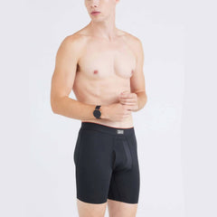 Saxx Multi-Sport Mesh Boxer Briefs, Black